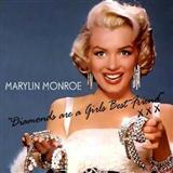 Download Marilyn Monroe Diamonds Are A Girl's Best Friend (from Gentlemen Prefer Blondes) sheet music and printable PDF music notes