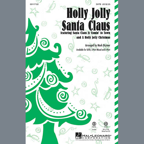 Mark Brymer, A Holly Jolly Christmas, 2-Part Choir