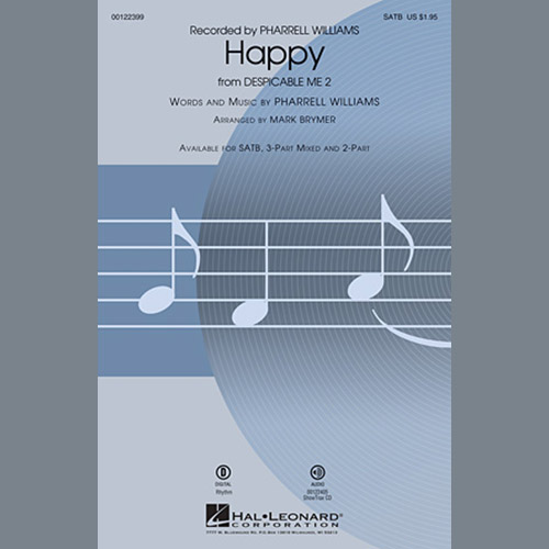 Pharrell Williams, Happy (arr. Mark Brymer), TBB