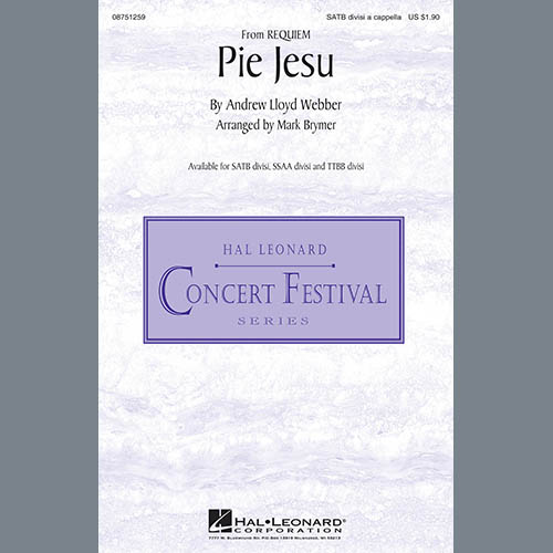 Mark Brymer, Pie Jesu (from Requiem), SATB