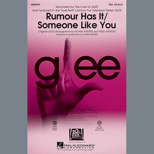 Adele, Rumour Has It / Someone Like You (arr. Mark Brymer), SSA