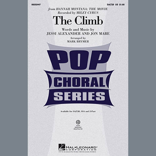 Miley Cyrus, The Climb (arr. Mark Brymer), SSA