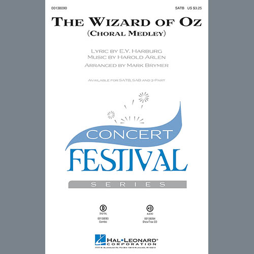 Mark Brymer, The Wizard of Oz (Choral Medley), SATB