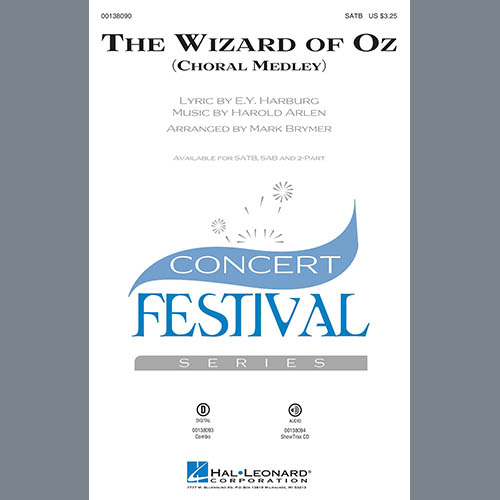 Mark Brymer, The Wizard of Oz (Choral Medley), 2-Part Choir