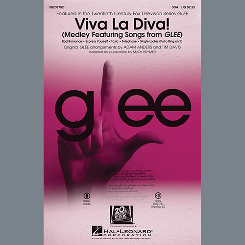 Mark Brymer, Viva La Diva! (Medley featuring Songs from Glee), SSA
