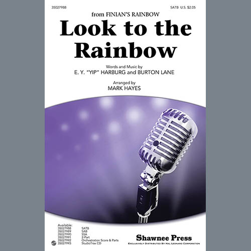 Mark Hayes, Look To The Rainbow - Percussion 1, Choir Instrumental Pak
