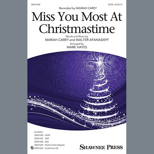 Mark Hayes, Miss You Most At Christmas Time, SATB