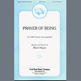 Download Mark Hayes Prayer Of Being sheet music and printable PDF music notes
