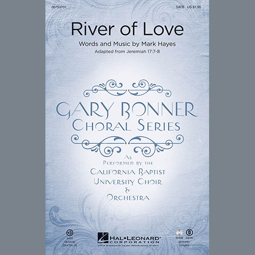 Mark Hayes, River Of Love - Acoustic Guitar, Choir Instrumental Pak