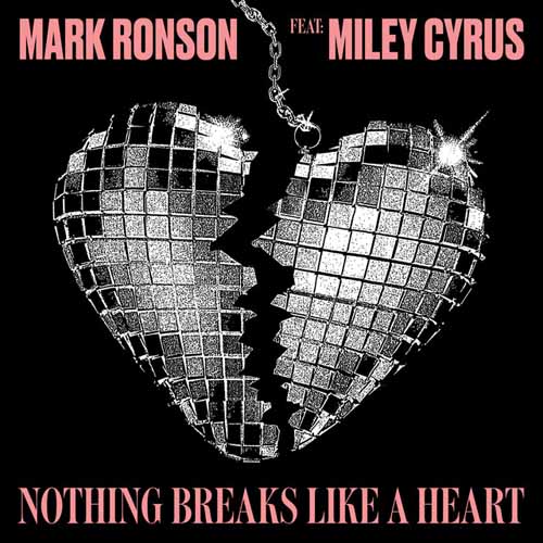 Mark Ronson, Nothing Breaks Like A Heart (feat. Miley Cyrus), Easy Piano