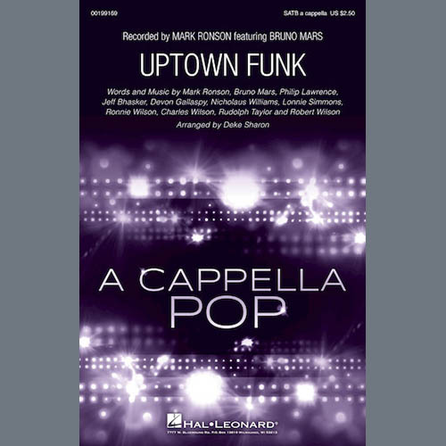 Mark Ronson, Uptown Funk (feat. Bruno Mars) (arr. Deke Sharon), SATB