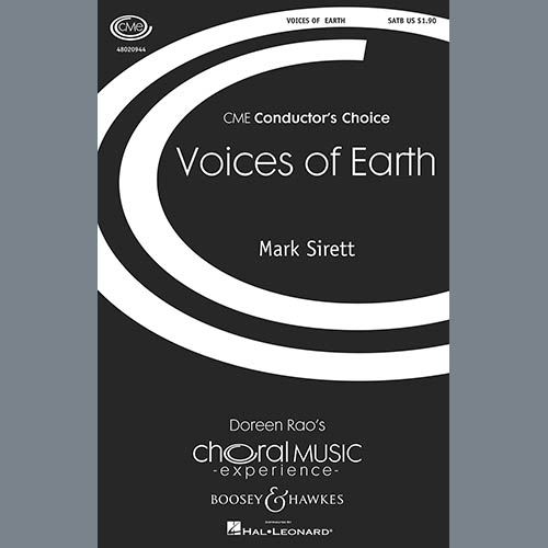 Mark Sirett, Voices Of Earth, SATB