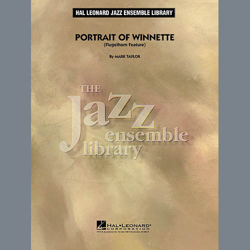 Mark Taylor, Portrait Of Winnette - Conductor Score (Full Score), Jazz Ensemble