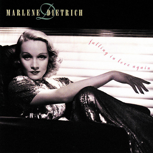Marlene Dietrich, Falling In Love Again (Can't Help It), Lead Sheet / Fake Book