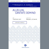 Download Marques L.A. Garrett Alleluia, Cantate Domino sheet music and printable PDF music notes