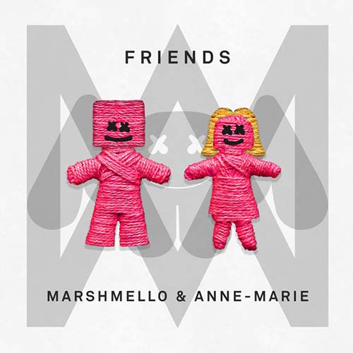 Marshmello & Anne-Marie, FRIENDS, Piano, Vocal & Guitar (Right-Hand Melody)
