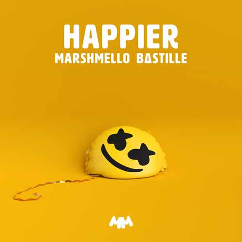 Marshmello & Bastille, Happier, Piano, Vocal & Guitar (Right-Hand Melody)