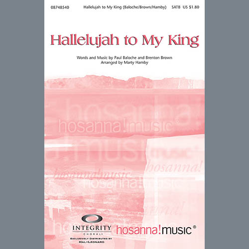 Marty Hamby, Hallelujah To My King, SATB