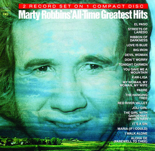 Marty Robbins, Padre, Piano, Vocal & Guitar Chords (Right-Hand Melody)