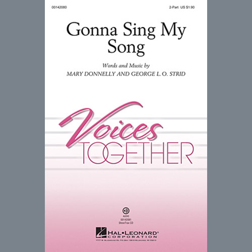 Mary Donnelly, Gonna Sing My Song, 2-Part Choir