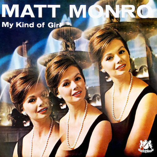 Matt Monro, My Kind Of Girl, Piano, Vocal & Guitar (Right-Hand Melody)