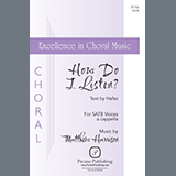 Download Matthew Harrison How Do I Listen? sheet music and printable PDF music notes