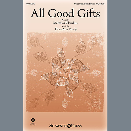 Matthias Claudius and Dora Ann Purdy, All Good Gifts, Choir