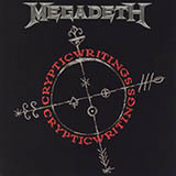 Download Megadeth Sin sheet music and printable PDF music notes