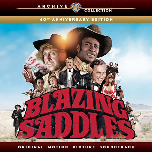 Mel Brooks and John Morris, Theme From Blazing Saddles, Piano, Vocal & Guitar Chords (Right-Hand Melody)