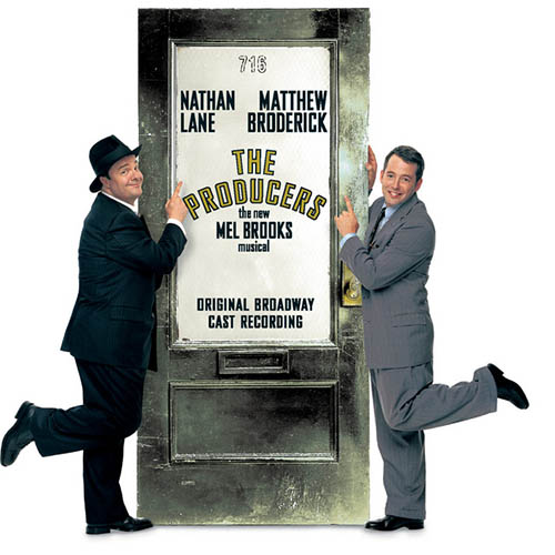 Mel Brooks, I Wanna Be A Producer (from The Producers), Piano, Vocal & Guitar (Right-Hand Melody)