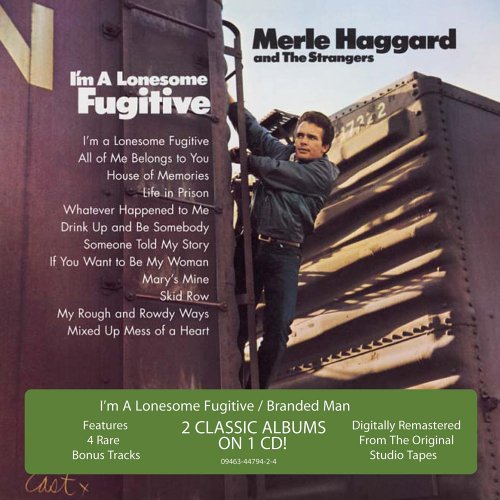 Merle Haggard, Branded Man, Piano, Vocal & Guitar (Right-Hand Melody)