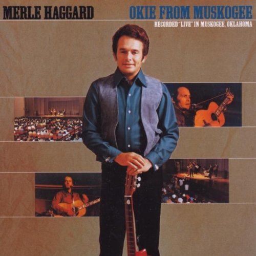 Merle Haggard, Okie From Muskogee, Piano, Vocal & Guitar (Right-Hand Melody)