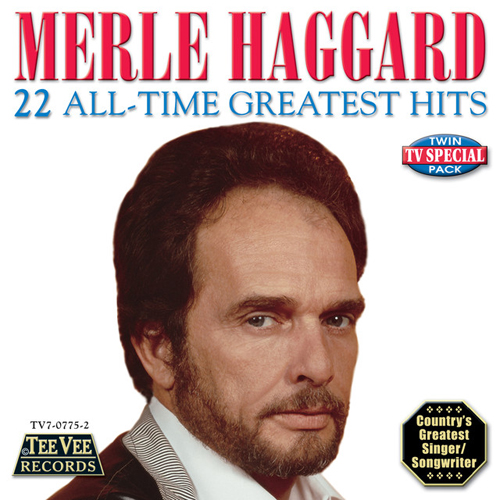 Merle Haggard, Swinging Doors, Piano, Vocal & Guitar (Right-Hand Melody)