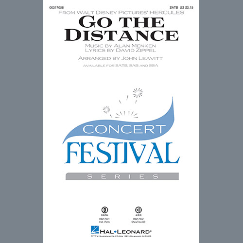 Michael Bolton, Go The Distance (arr. John Leavitt), SATB