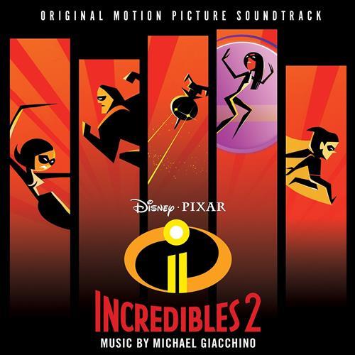Michael Giacchino, Here Comes Elastigirl - Elastigirl's Theme (from Incredibles 2), Piano, Vocal & Guitar (Right-Hand Melody)