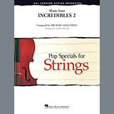 Download Michael Giacchino Music from Incredibles 2 (arr. Larry Moore) - Bass sheet music and printable PDF music notes