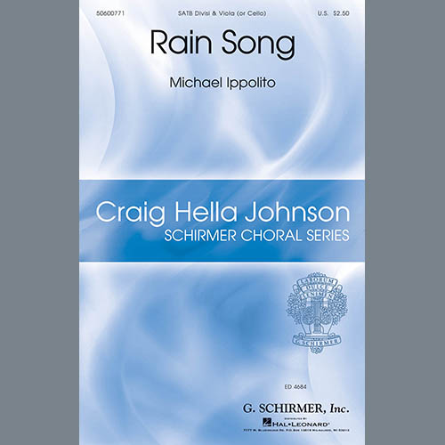 Michael Ippolito, Rain Song, SATB