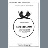Download Michael Isaacson Sim Shalom (Grant Us Peace) sheet music and printable PDF music notes