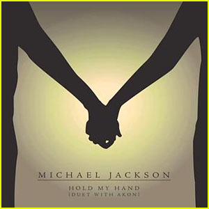 Michael Jackson featuring Akon, Hold My Hand, Piano, Vocal & Guitar (Right-Hand Melody)