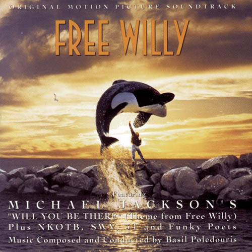 Michael Jackson, Will You Be There (Theme from Free Willy), Piano, Vocal & Guitar (Right-Hand Melody)
