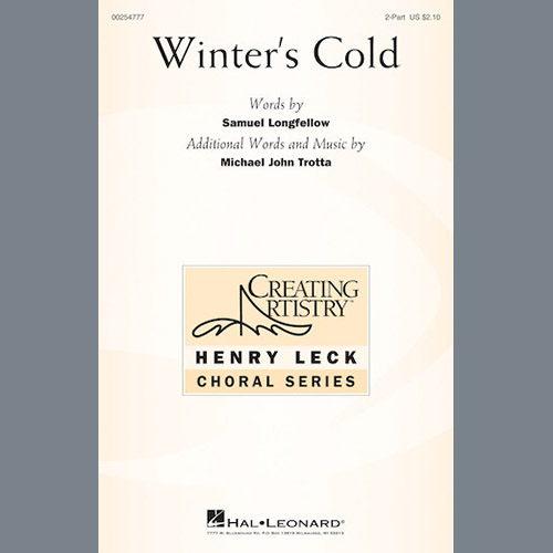 Michael John Trotta, Winter's Cold, 3-Part Mixed Choir