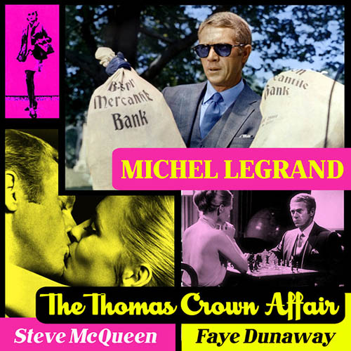Michel Legrand, The Windmills Of Your Mind, Melody Line, Lyrics & Chords