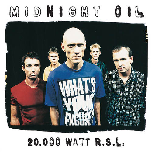 Midnight Oil, Dreamworld, Piano, Vocal & Guitar (Right-Hand Melody)