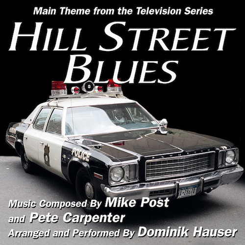 Mike Post, Hill Street Blues Theme, Piano (Big Notes)