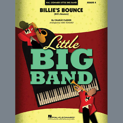 Mike Tomaro, Billie's Bounce - Alto Sax/Bari Sax Sample Solo, Jazz Ensemble