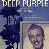 Download Mitchell Parish Deep Purple sheet music and printable PDF music notes