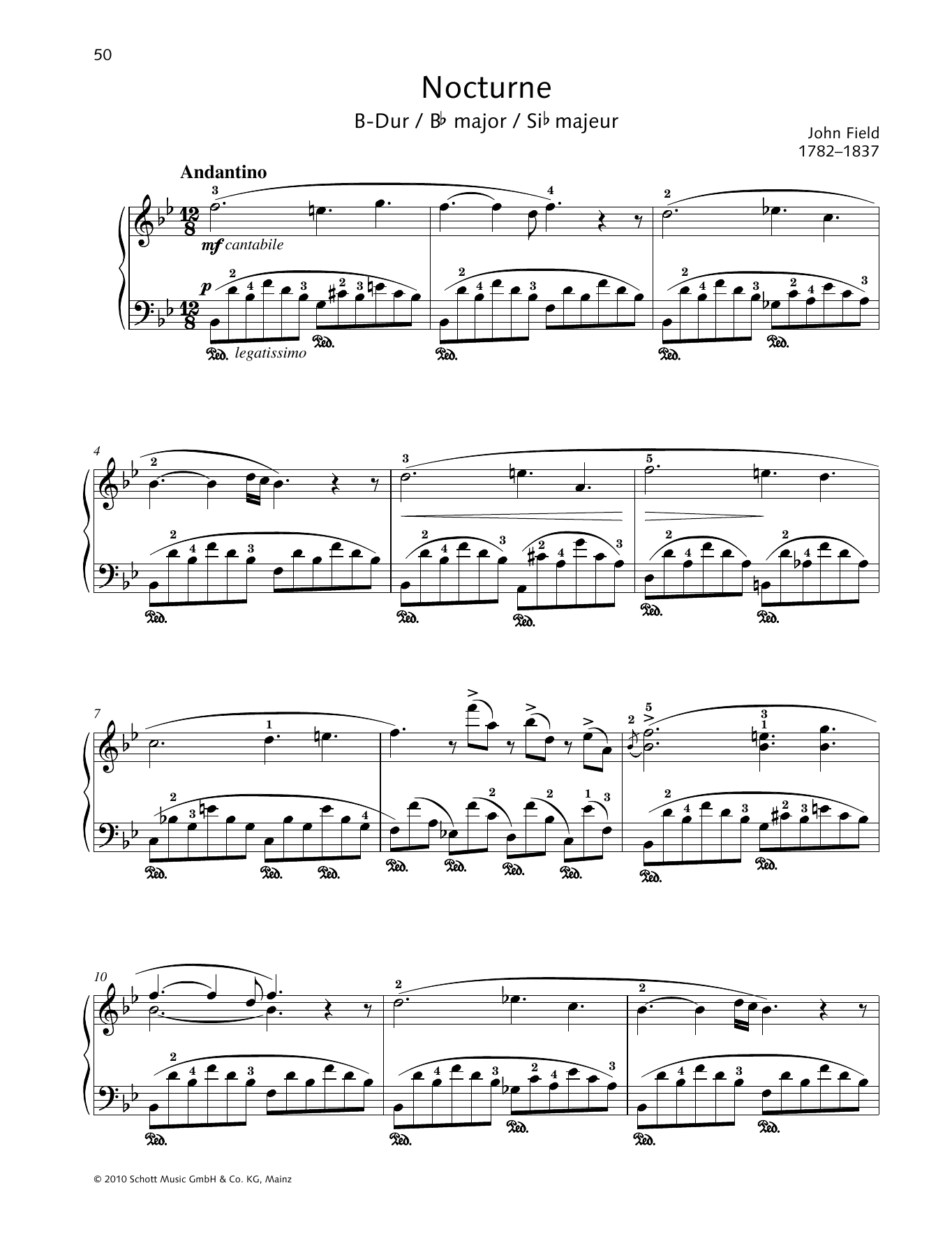 Monika Twelsiek Nocturne Sheet Music Notes & Chords for Piano Solo - Download or Print PDF