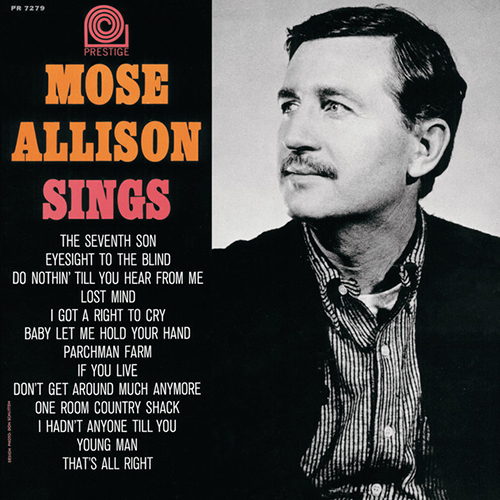 Mose Allison, Young Man Blues, Piano & Vocal