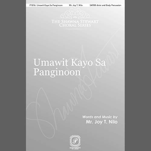 Mr. Joy T. Nilo, Umawit Kayo Sa Panginoon, SATB Choir