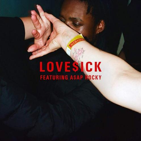 Mura Masa, Love$ick (featuring A$AP Rocky), Piano, Vocal & Guitar (Right-Hand Melody)